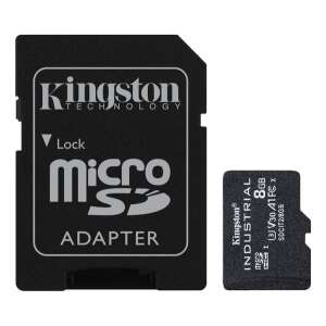 8GB microSDHC-teollisuus C10 A1 pSLC-kortti + SD-sovitin