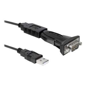 Adapteri USB 2.0 tyyppi-A 1 x Sarja RS-232 DB9