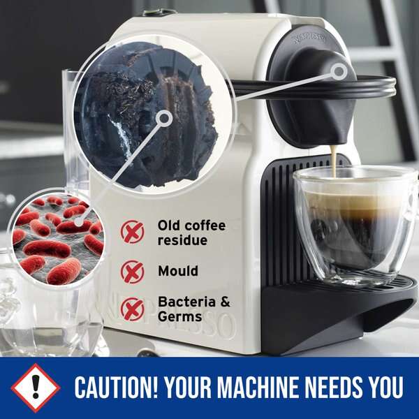 Eco Formula -puhdistuskapselit Nespresso-yhteensopiva 5 kpl.