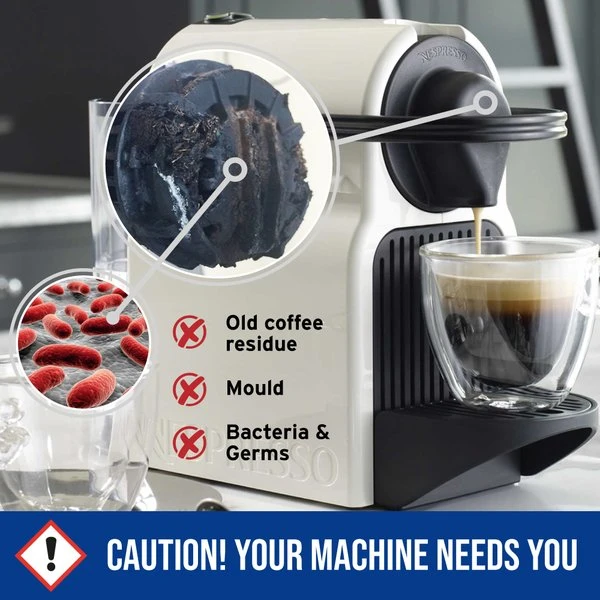 Eco Formula -puhdistuskapselit Nespresso-yhteensopiva 5 kpl.