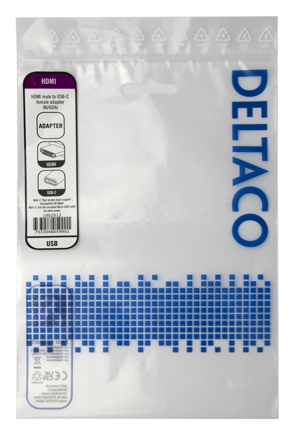 HDMI - USB-C Alt.Mode DisplayPort -sovitin