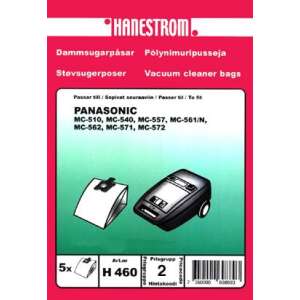 Imurointipussi PANASONIC MC-510