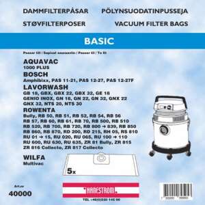 Imurointipussi Rowenta ZR81 5 kpl