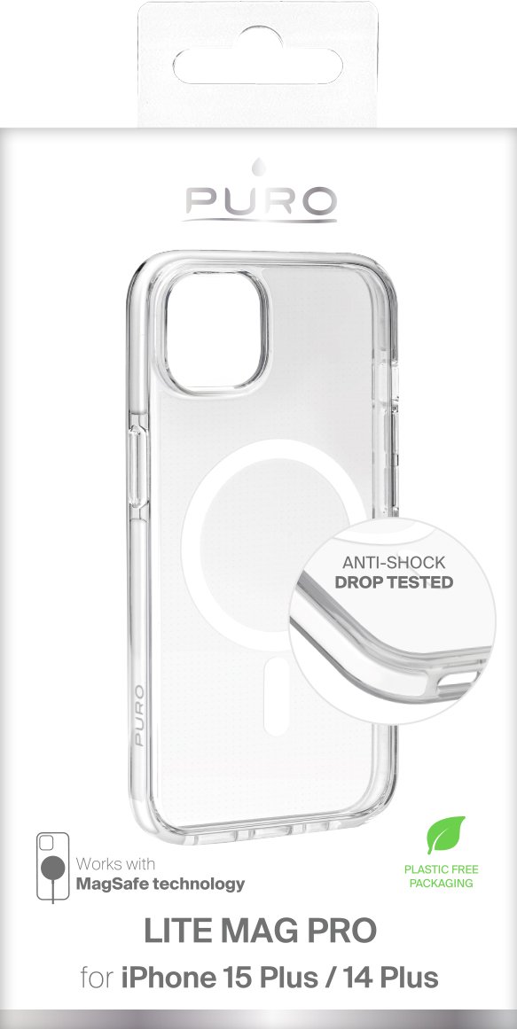 iPhone 15 Plus -kotelo LITE MAG PRO -magneeteilla