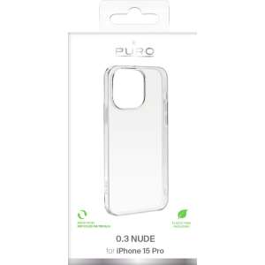 iPhone 15 Pro 0.3 NUDE Ultra slim TPU -kotelo