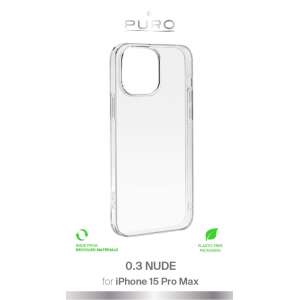 iPhone 15 Pro Max 0.3 NUDE Ultra slim TPU -kotelo