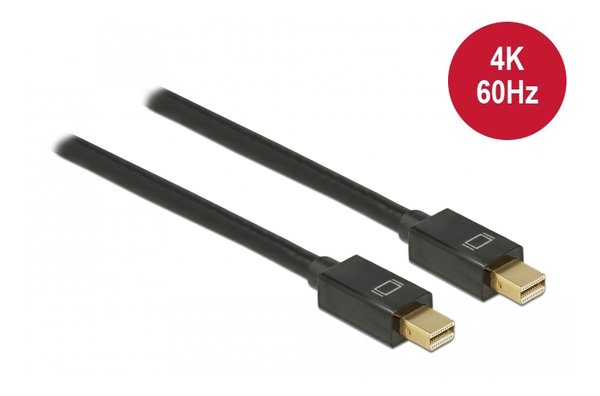 Kaapeli Mini DisplayPort 1.2>Mini DisplayPort 4K 60 Hz 0