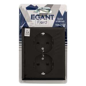 Kaksinkertainen pistorasia upotettava