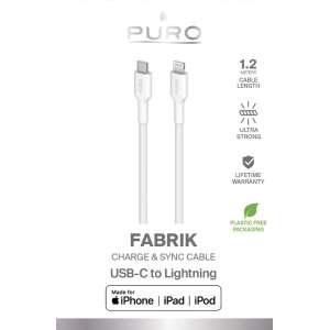 Kangasjohto USB-C:stä USB-C:hen 1 m