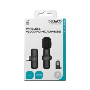 Langaton vloggausmikrofoni