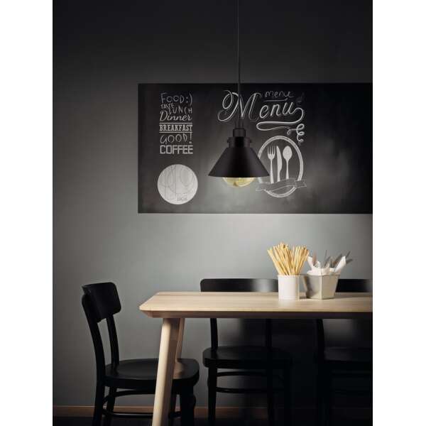 LED 1906 Vintage Pendulum kartio musta & kulta