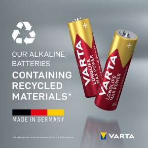 Longlife Max Power AA 10-pakkaus (8+2)