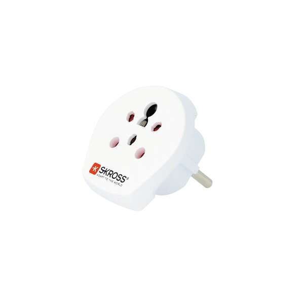 Maa-adapteri Tanska, Intia ja Israel Eurooppaan