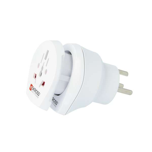 Maa-adapteriyhdistelmä - Maailmasta Tanskaan