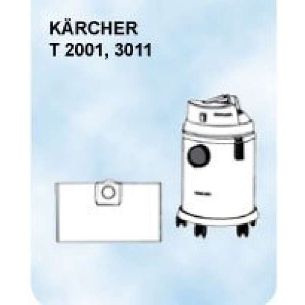 Pölypussi Kärcher T 2001 & 3011 - 10 pakkausta
