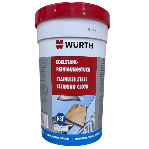 Ruostumattoman teräksen puhdistusliina - 30 kpl