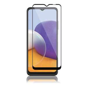 Samsung Galaxy A22 5G Full-fit Glass musta