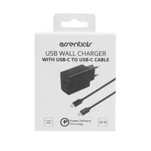 Seinälaturi USB-C PD 20W