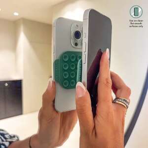 Silikoninen kaksipuolinen imukuppiteline