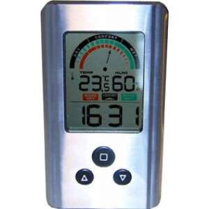 Sisäinen lämpömittari kosteusmittarilla