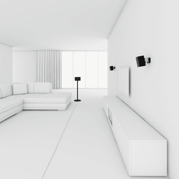 SOUND 3200 Seinäasennettava kaiutinteline