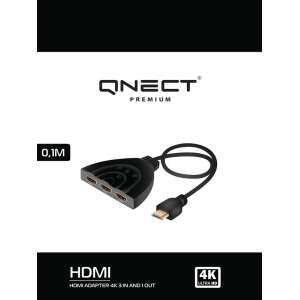 Sovitin HDMI 3 sisään - 1 ulos 4K Pigtale