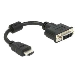 Sovitin HDMI uros > DVI 24+5 naaras 20 cm