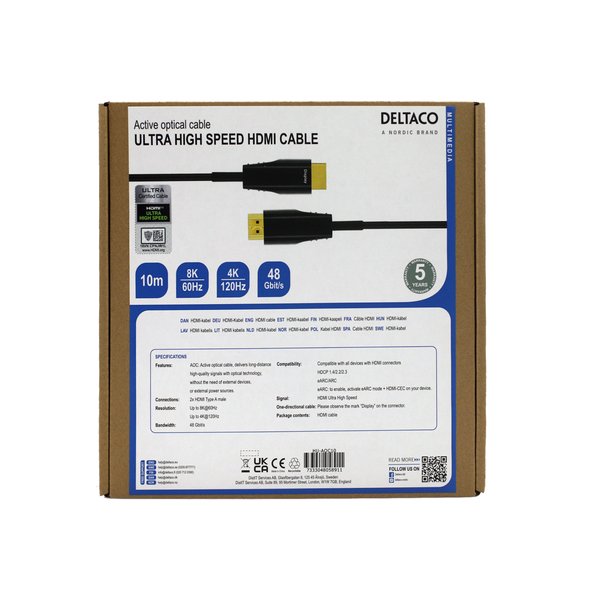 ULTRA High Speed HDMI-kaapeli