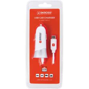 USB-autolaturi ja Type C (2.0) -kaapeli