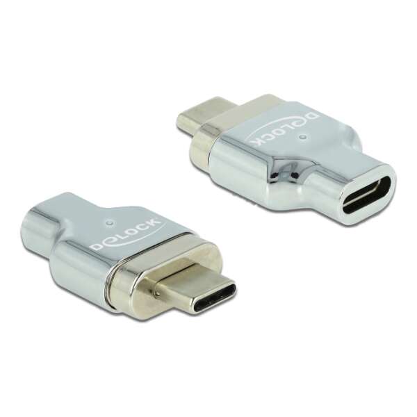 USB-C MST -keskitin, 2x 4K/60Hz, DP x 2, musta, 0,1m