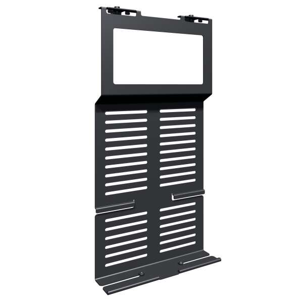 UTP-kytkentäpaneeli 24xRJ45 Cat6 krone-liitin 1U 19" musta