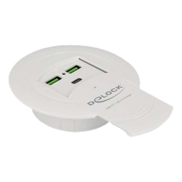 U/UTP Cat6a -kytkentäkaapeli, LSZH, 5m, vihreä